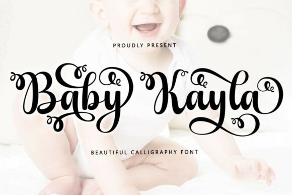 Baby Kayla: A Handwritten Font for Modern Branding