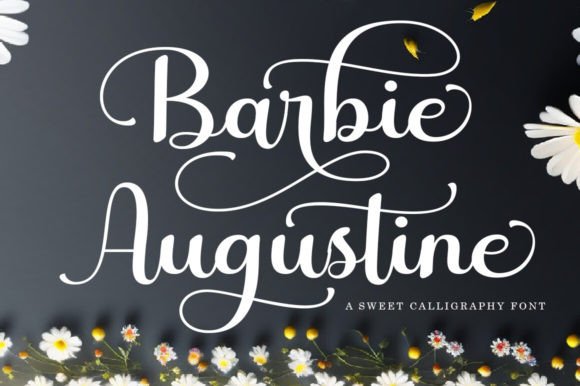 Barbie Augustine: A Friendly Handwritten Font for Creative Projects