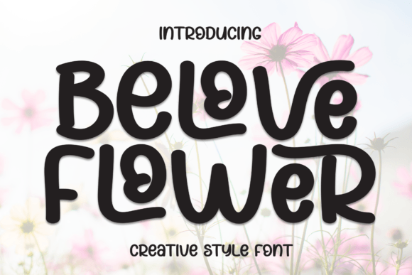 Belove Flower: A Handwritten Font for Authentic Branding