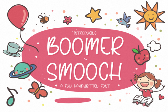Boomer Smooch: The Handwritten Font for Effortless Charm