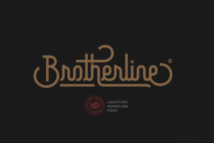 Brotherline: The Bold Handwritten Font That Feels Like a Friend