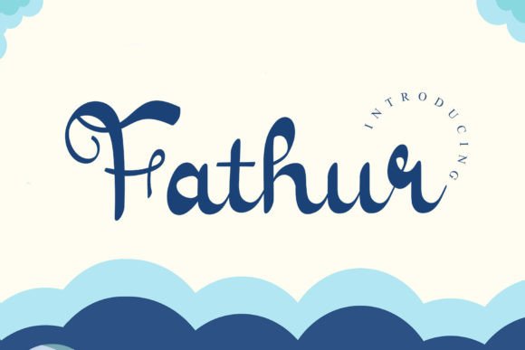 Fathur: A Handwritten Font for Authentic Design