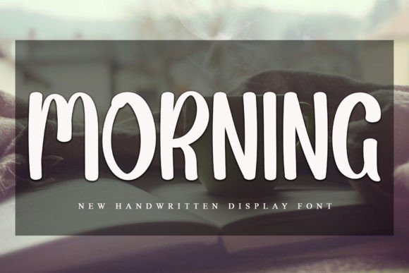 Morning: A Handwritten Font for Timeless Designs