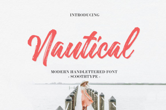Nautical Font: Crafting Visual Narratives with Handwritten Elegance