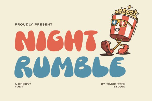 Night Rumble: The Handwritten Font That Brings Designs to Life