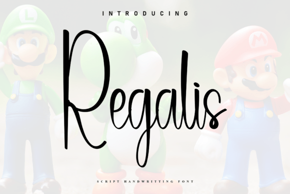 Regalis: The Handwritten Font for Heartfelt Design