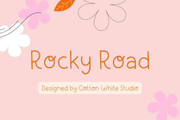 Rocky Road: A Handwritten Font for Authentic Digital and Print Projects