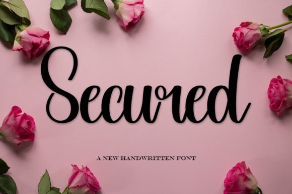 Secured: A Handwritten Font for Timeless, Elegant Design