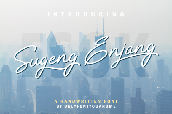 Sugeng Enjang: A Handwritten Font with Timeless Appeal