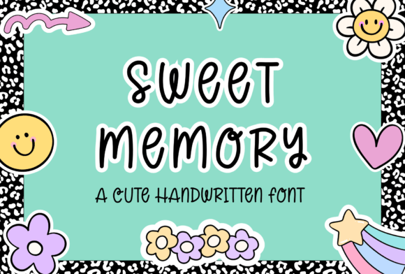 Sweet Memory Font: Crafting Designs with Heart