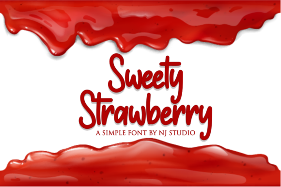 Sweety Strawberry: A Handwritten Font with Genuine Appeal