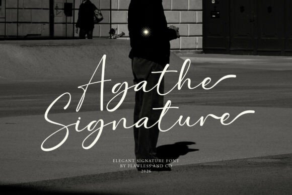 The Agathe Signature Font: A Modern Essential for Effortless Elegance